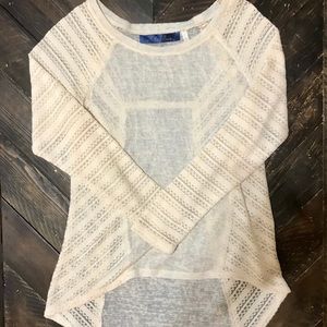 Blue Rain High-Low Blouse